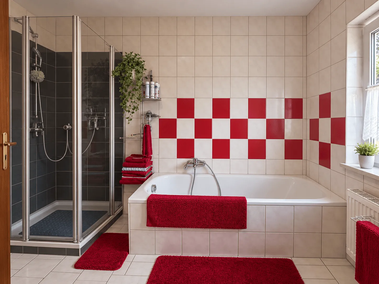 Bad/Dusche und WC